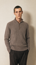 The Thornbury Quarter Zip Sweater