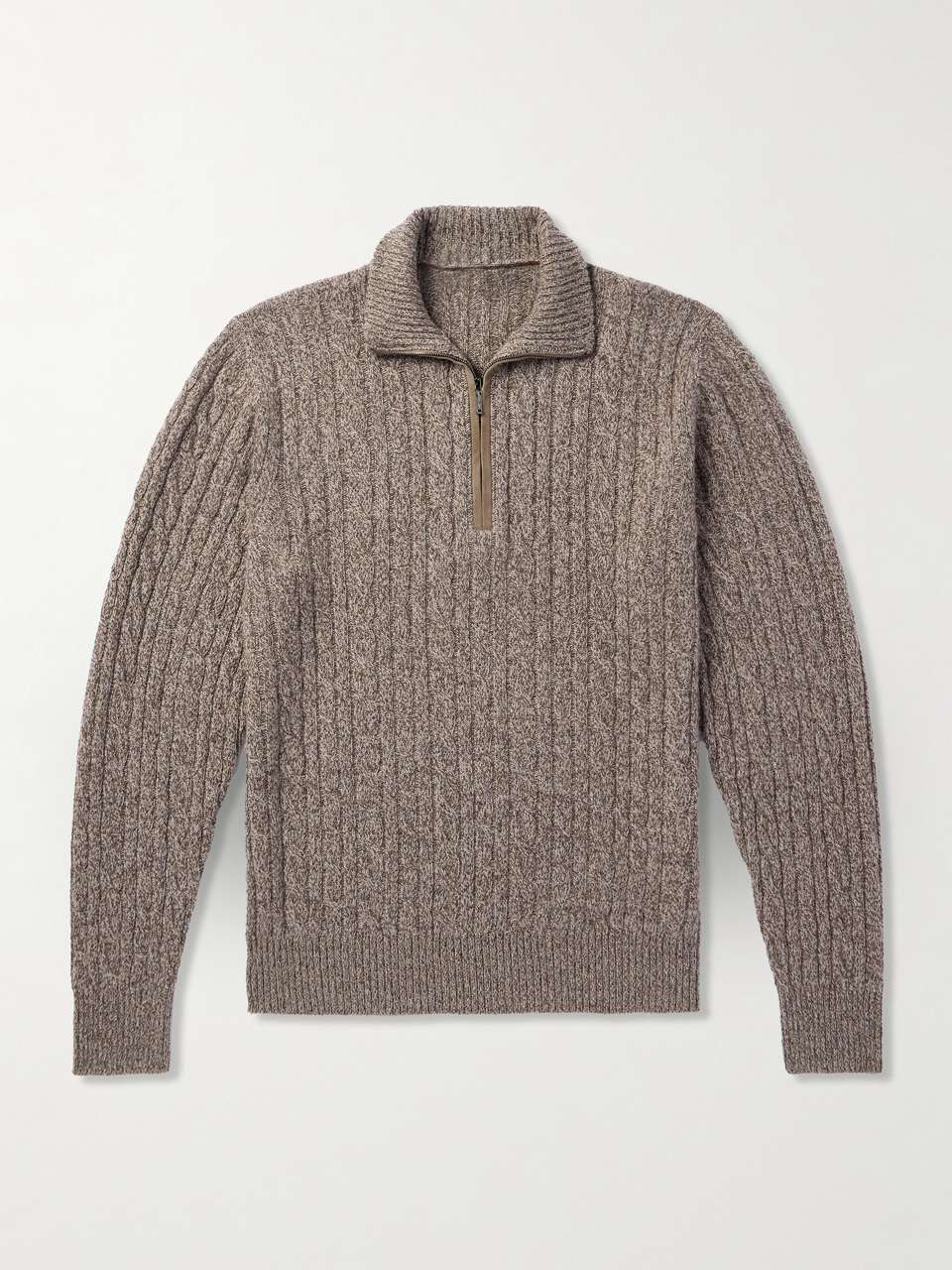 The Thornbury Quarter Zip Sweater